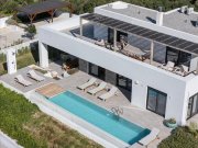 Plakias Kreta, Plakias: Moderne 4-Bett-Villa mit Infinity-Pool in Plakias Haus kaufen